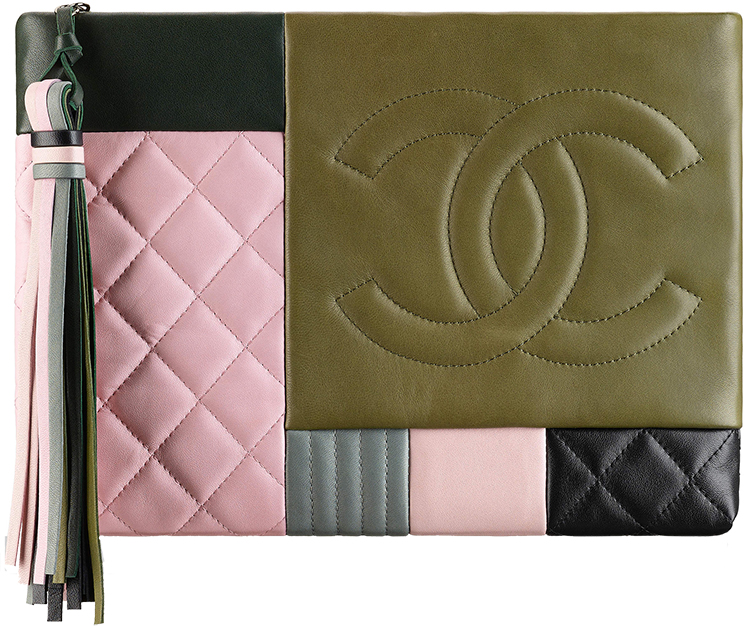 Chanel High Quality Replica Quilted Patchwork Pouches For Sale