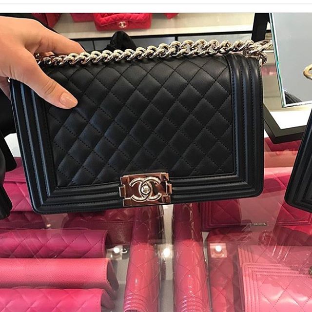 Boy Chanel Large Quilted Bag
