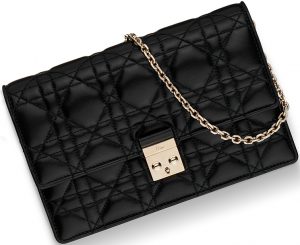 Miss Dior Replica Wallet On Chain Pouch