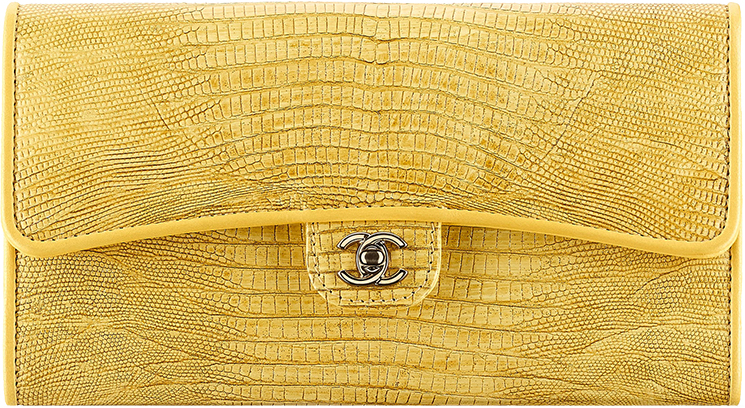 High Quality Replica Chanel Lizard Flap Wallet For Sale