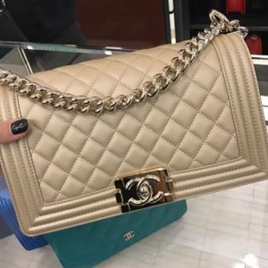 Boy Chanel Brown Quilted Bag